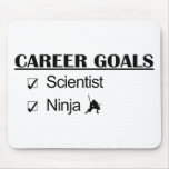Ninja Career Goals - Scientist mousepads