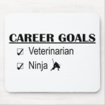 Ninja Career Goals - Veterinarian mousepads