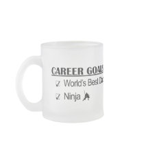 Ninja Career Goals - World's Best Dad Mugs