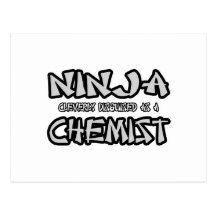 Ninja...Chemist Postcard