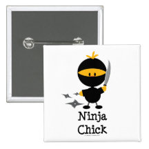 Ninja Chick Button