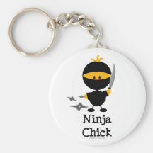 Ninja Chick Keychain