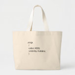Ninja css definition tote bag