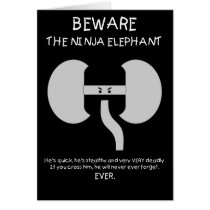 Ninja Elephant! cards