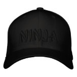 Ninja embroidered hats