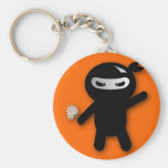 Ninja & Flowers keychains
