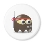 Ninja Game Icon magnets