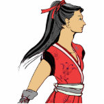 NINJA GIRL 写真の切り抜き