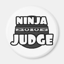 Ninja Judge Magnet