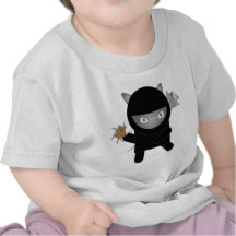 ninja kitty baby T-shirt