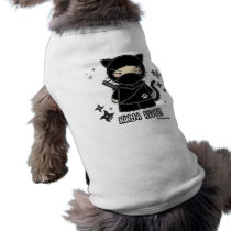 Ninja Kitty! With Shurikens Pet Clothing