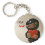 Ninja Love Keychain