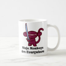 Ninja Monkey Mug