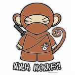 Ninja Monkey! Photo Sculpture photo sculptures