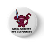 Ninja Monkeys Are Everywhere! buttons