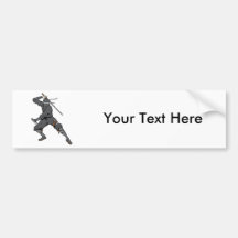 Ninja ~ Ninjas 2 Martial Arts Warrior Fantasy Art Bumper Stickers