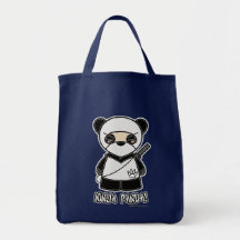 Ninja Panda! Tote Bag