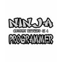 Ninja...Programmer t-shirts