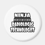 Ninja Radiologic Technologist Refrigerator Magnet