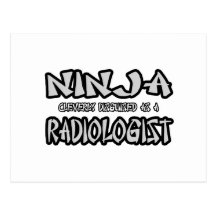 Ninja...Radiologist Post Cards