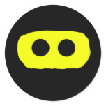 Ninja Smiley Sticker