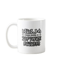 Ninja...Software Engineer Coffee Mugs
