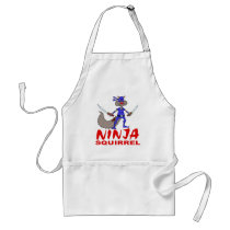 Ninja Squirrel Apron