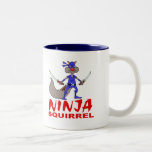 Ninja Squirrel Mug