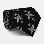 Ninja Star Tie