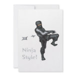 Ninja Style invitations