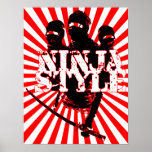 NINJA STYLE : posters