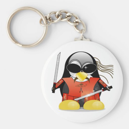 Ninja Tux Keychain