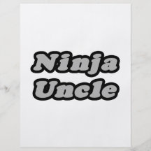 Ninja Uncle Full Colour Flyer