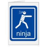 ninja universal sign cards