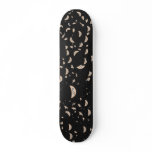 Ninja with glasses skateboards