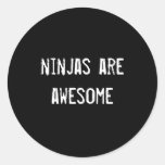 ninjas are awesome sticker