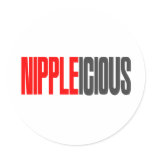 Nippleicious Stickers