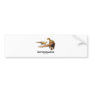 Nipponosaurus (Lambeosaurine Hadrosaurid) Bumper Stickers
