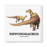 Nipponosaurus (Lambeosaurine Hadrosaurid) Fridge Magnets
