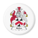 Nisbet Family Crest magnets