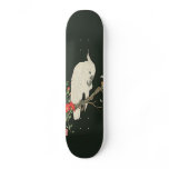 Nishimura White Cockatoo Asian Art Print Skateboar skateboards