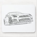 Nissan Skyline GTR 2011 R35 mousepads