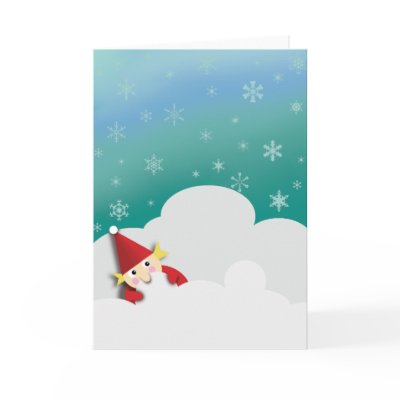 Nisse, greeting card by kasei_lee