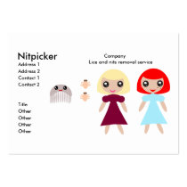 NitPicker Business Card business cards