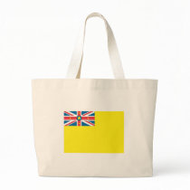 Niue Island Flag Canvas Bags