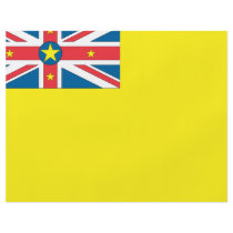 Niue Island Flag Custom Flyer
