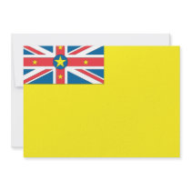Niue Island Flag Announcements