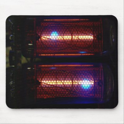 Nixie Tubes Mouse Mat by Bugmaster