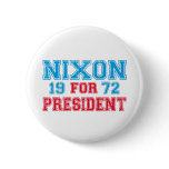 Nixon 1972 election pinback buttons