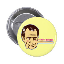 Nixon, I am not a Crook Button